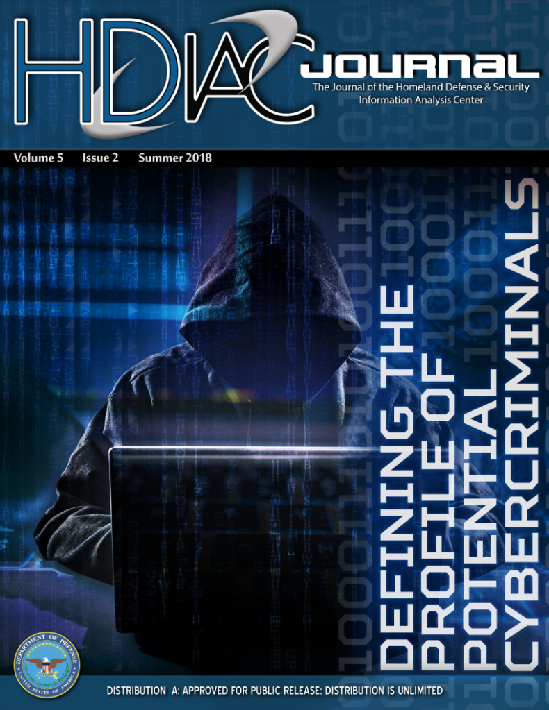 HDIAC Journal Summer 2018 - Defining the Profile of Potential Cybercriminals