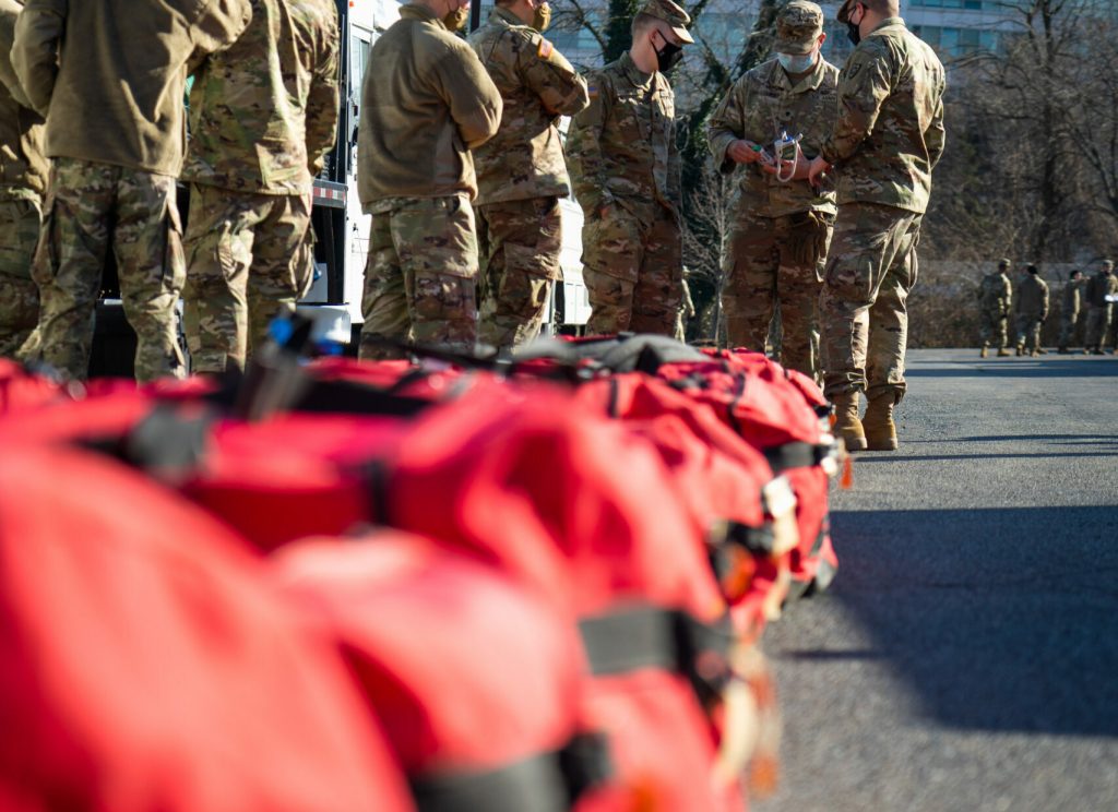 CERF-P Soldiers Discuss PPE