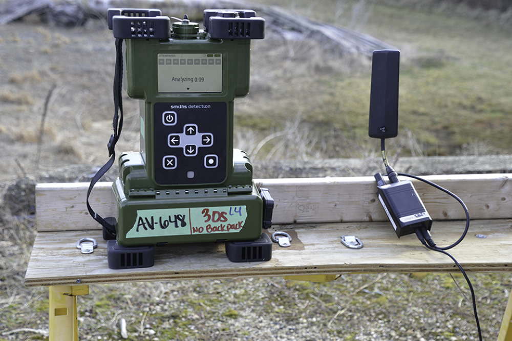 Image of the AVCAD system for CBRN chemical threat detection.