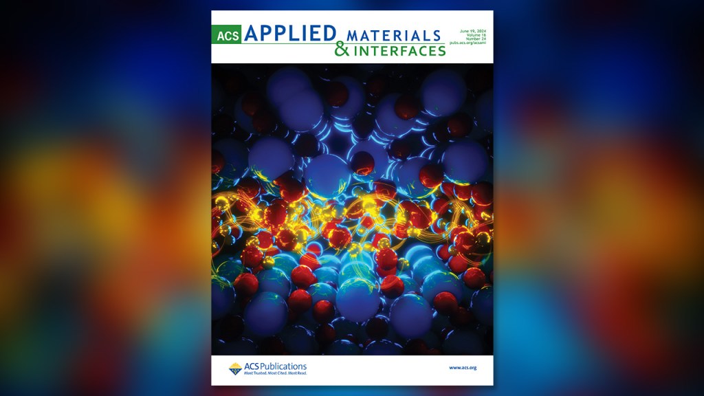 Machine learning potential derived from first-principles calculations reveals that confinement in TiO2 nanopores enhances proton transfer by reducing activation energy, highlighting the interplay between confinement, surface chemistry and topology in accelerating water reactivity. (Illustration concept: Hyuna Kwon and Tuan Anh Pham/LLNL; Illustration: Ella Maru Studios)