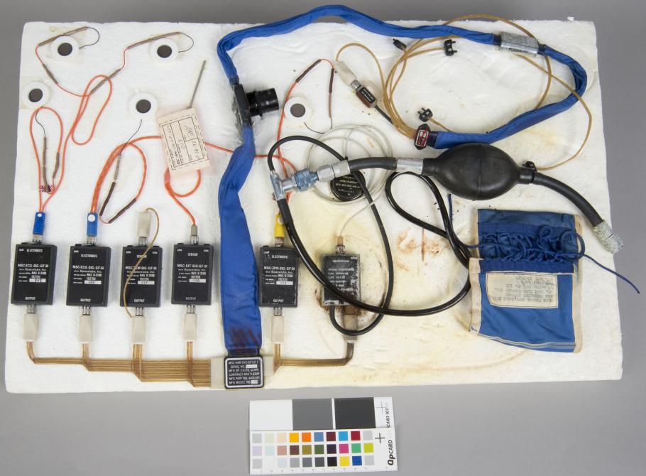 Figure 1. Wearable Biosensor Kit Used in the Apollo Space Missions to Track Astronaut Vitals (Source: National Air and Space Museum [1]).