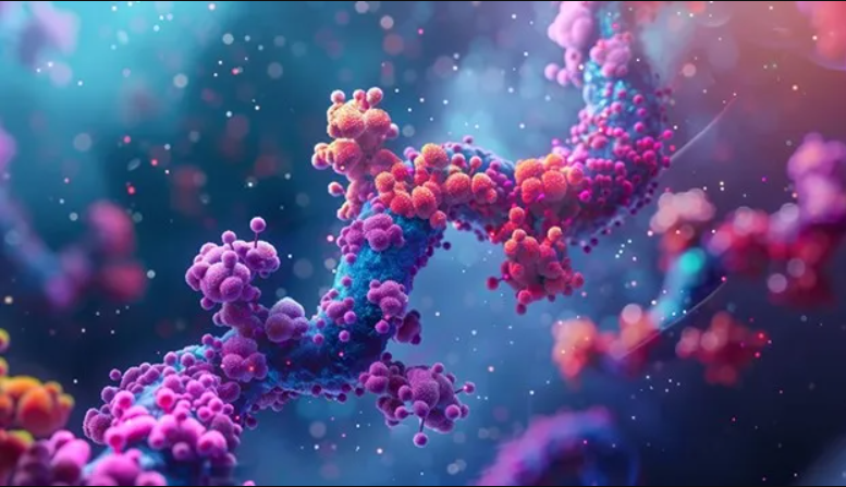 transcription-factor-proteins-binding-to-DNA