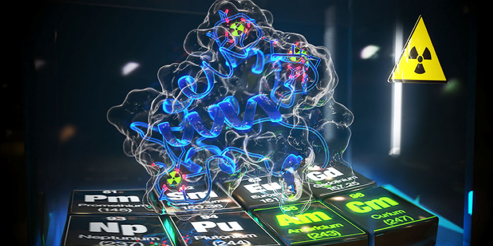 Source: Illustration by Jeremy Gardner/LLNL., https://www.llnl.gov/article/50561/migration-elements-found-nuclear-waste-may-get-boost-natural-proteins