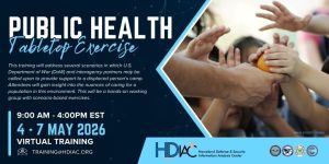 Picture of a person handing out fruit to a group of children. The only items visible are the hands of the provider with an orange fruit and the children reaching.